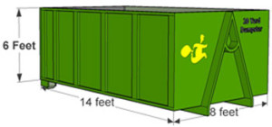 20 Yard Dedham Dumpster Rental